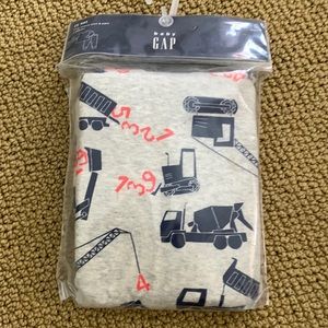 Baby Gap brand new digger pajama set.